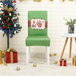Printed chair cover Christmas Chair Chair seat for dining banquet party Restaurant 40510 Hola Home Color 3 Universal Size 